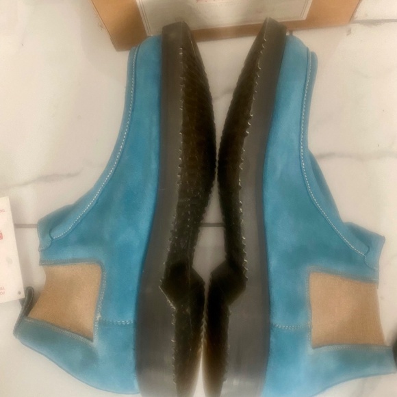 Ladies George Cox Vintage M. Blue Chelsea Boot Sz US 8 - Picture 10 of 12